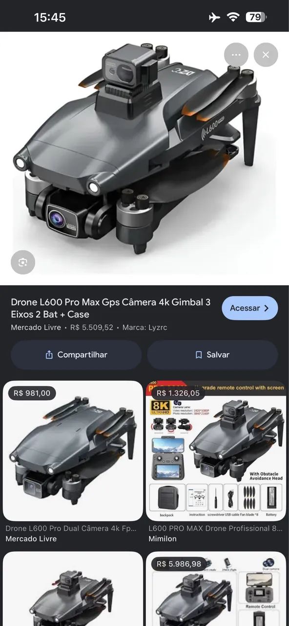 Drone l600 pro max - Foto 2