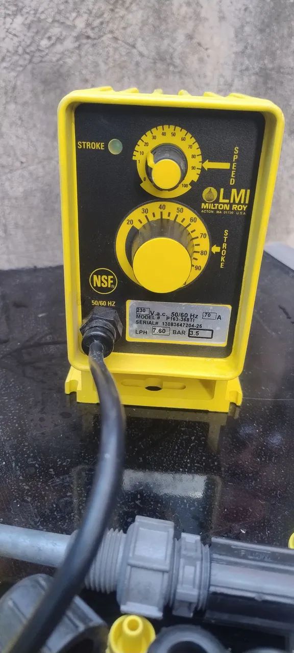 Bomba dosadora de produto Químico 