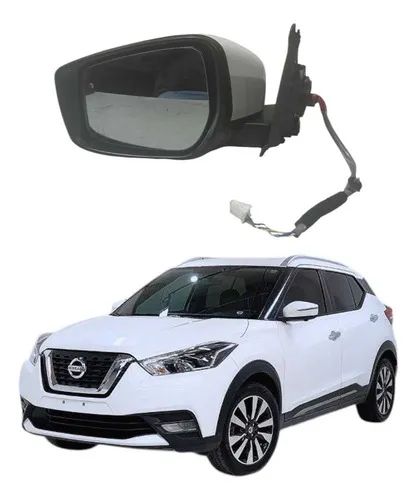 Retrovisor Esquerdo Nissan Kicks 2017 A 2023 C / Seta - Peças para