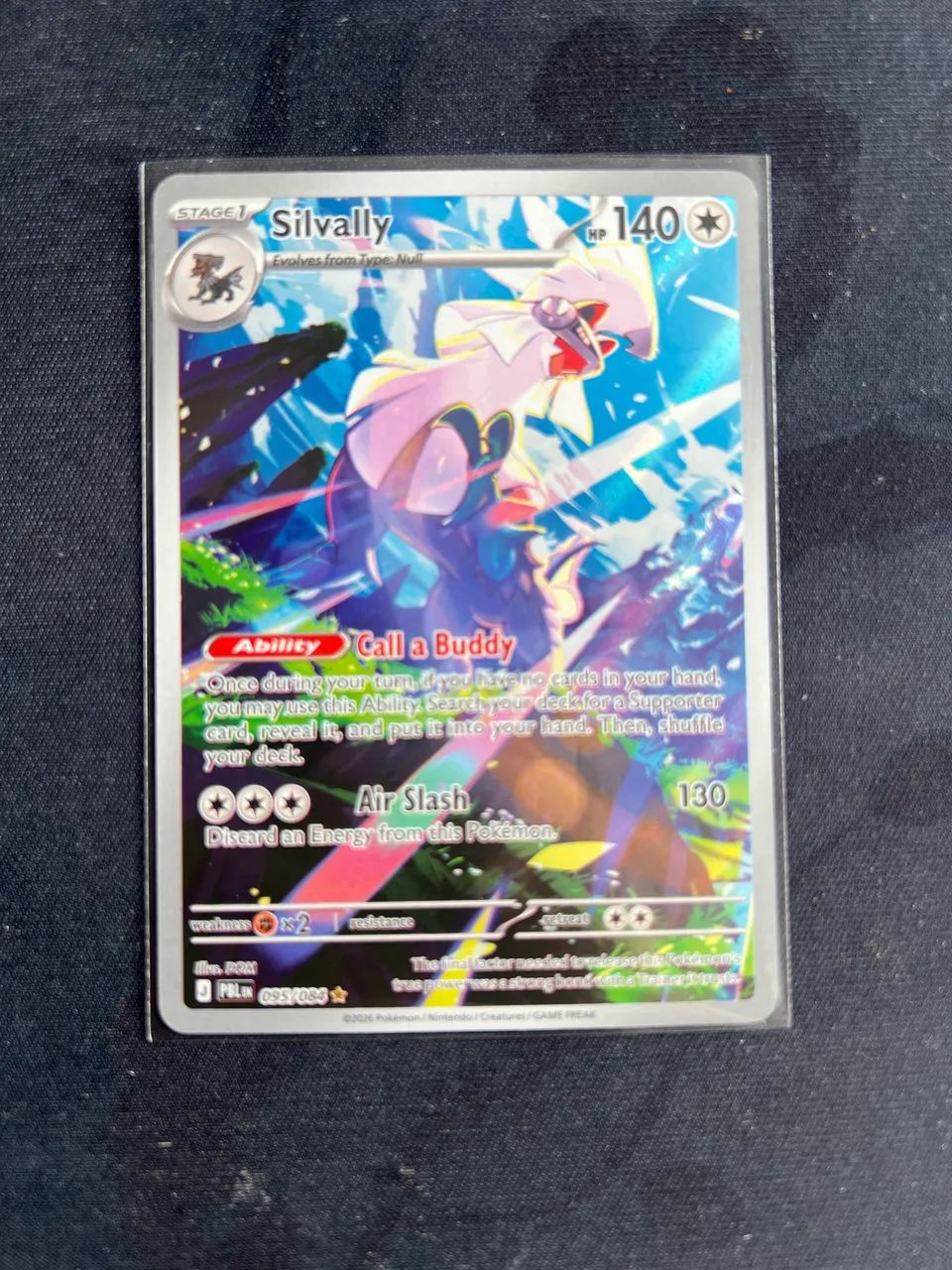 Carta Pokémon silvally versão inglês 