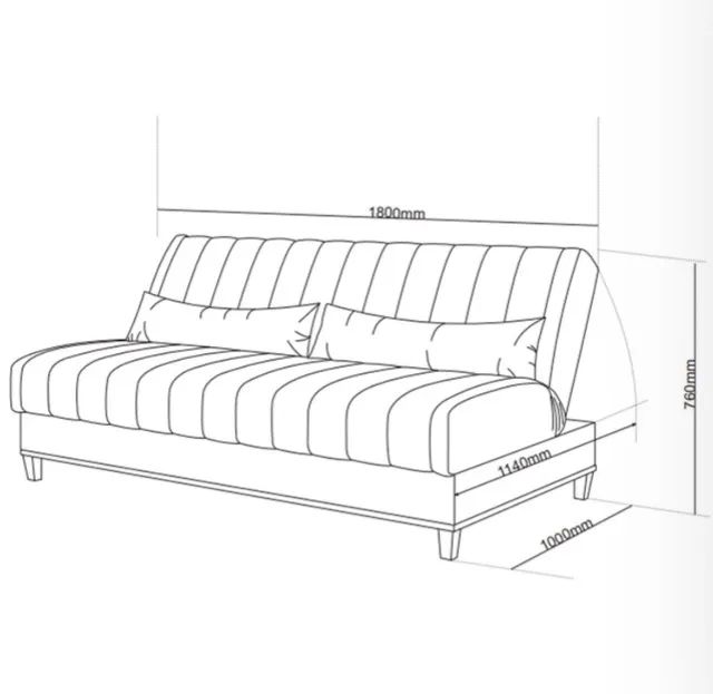 Sofá Cama Azurvento 180 cm - Foto 3