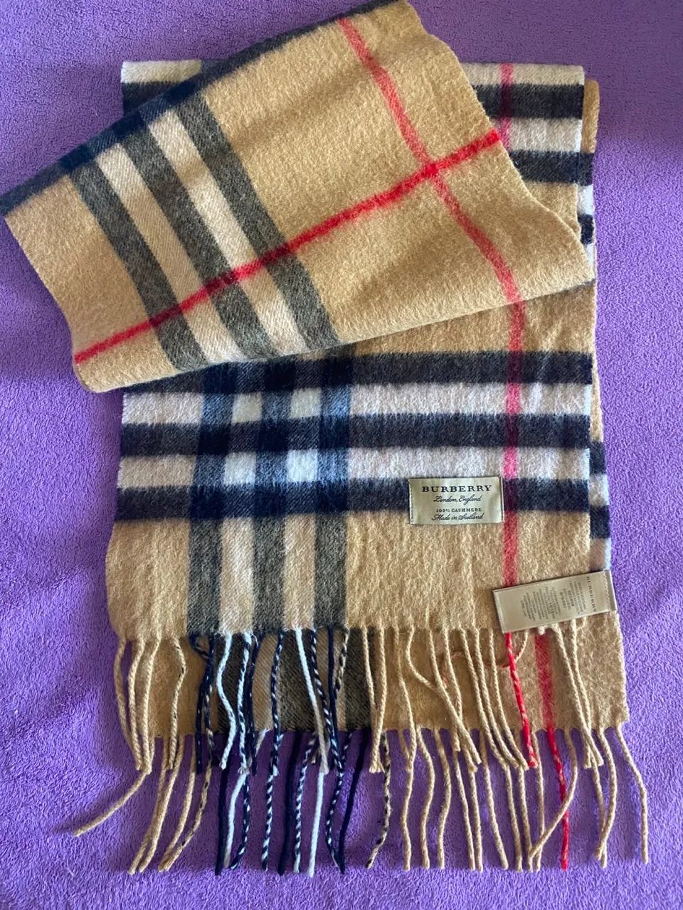 Cachecol Burberry original 