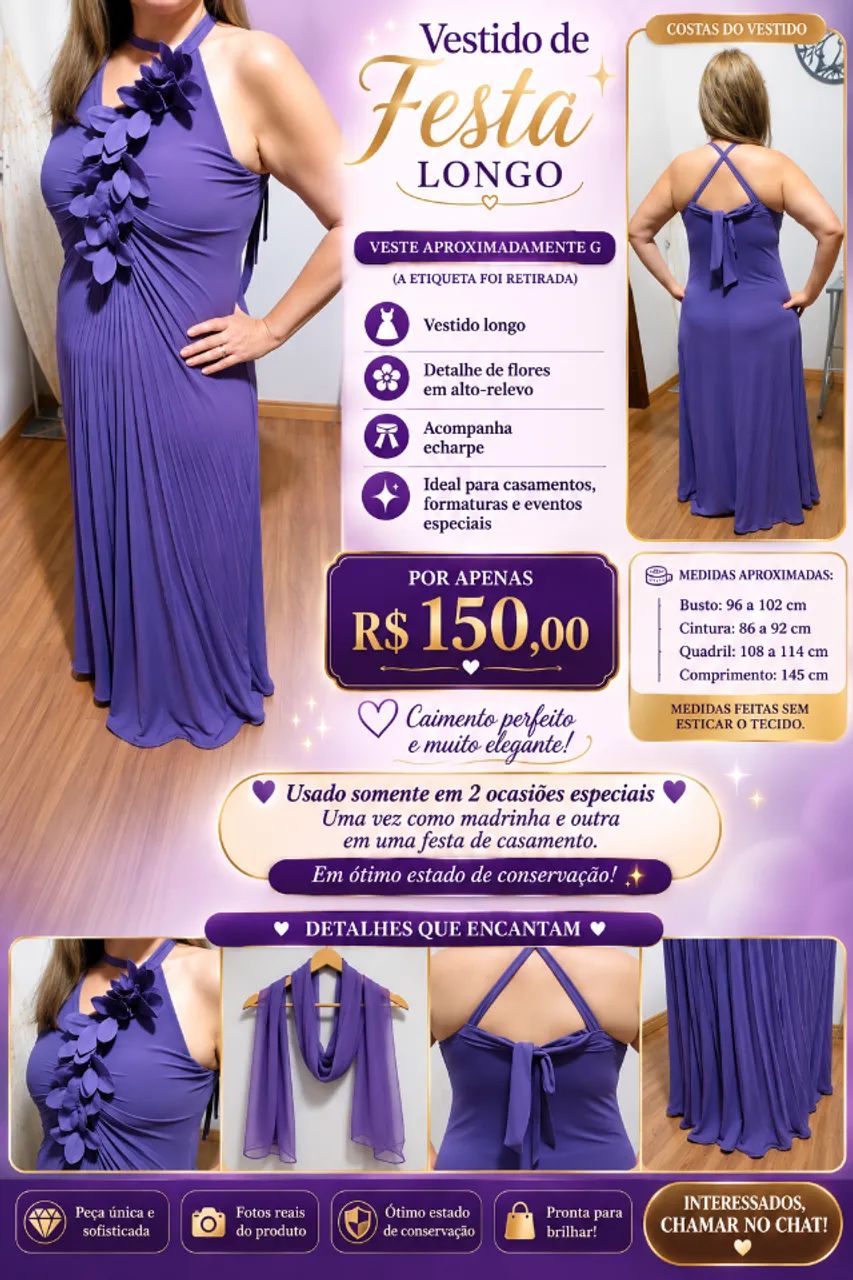 Vestido de festa 