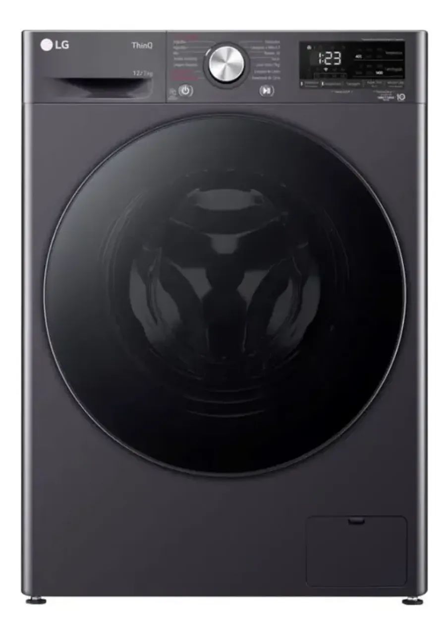 Lava e Seca Smart LG VC4 12kg Titanium com Inteligência Artificial AIDD - 220V