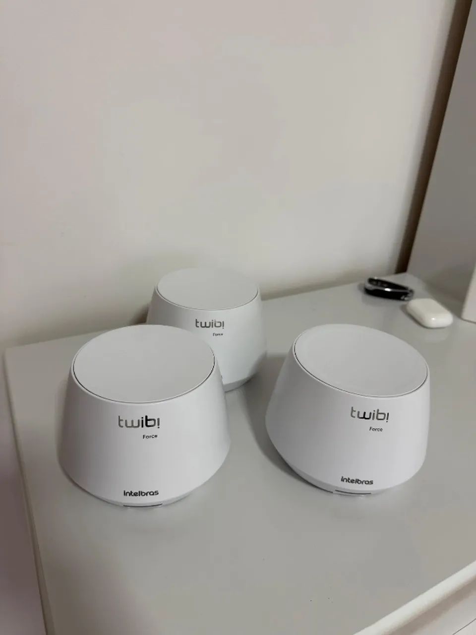 Roteador Mesh Sem Fio Wifi 6 1200mb Intelbras Twibi Force Ax Cor Branco - Foto 2