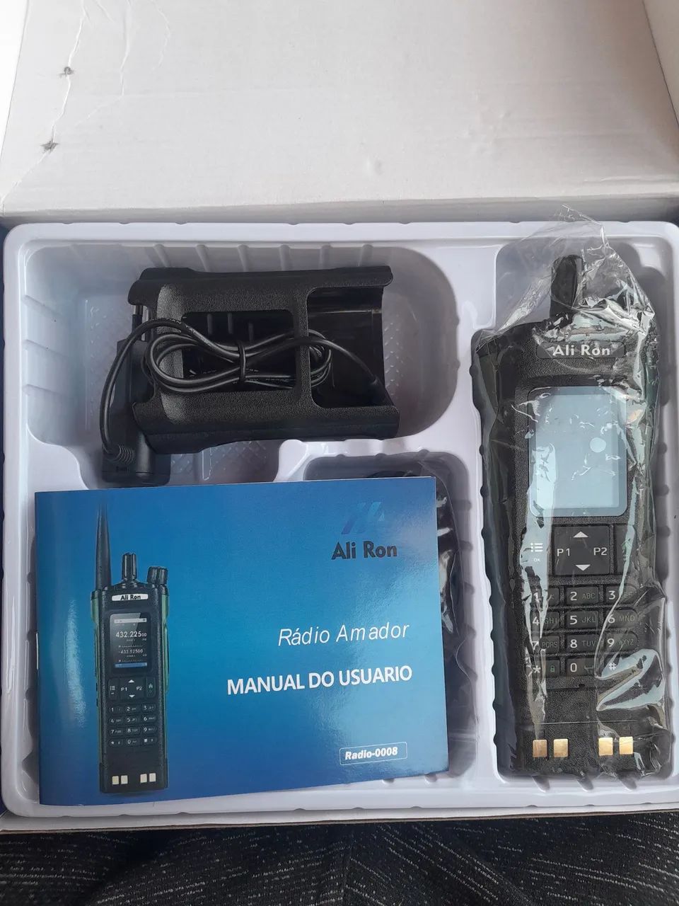 Rádio Ali Ron Uv-32 Bluetooth Gps 10w Programável 999 Canais - Foto 2