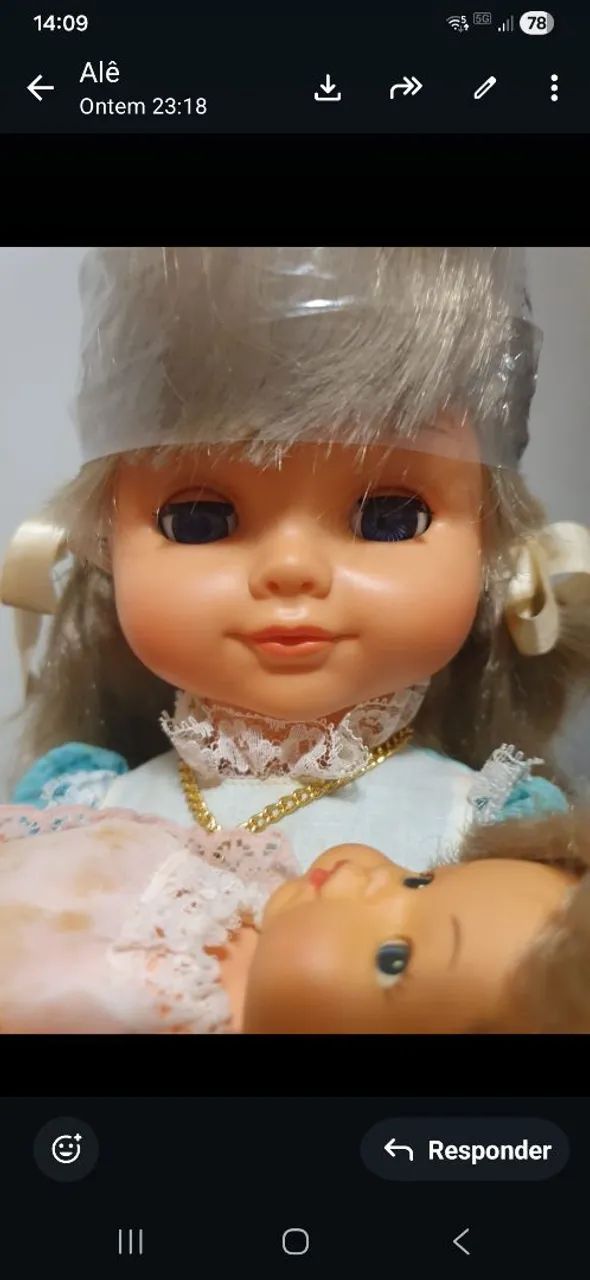 Boneca Mãezinha da Estrela. Anos 70. - Foto 3