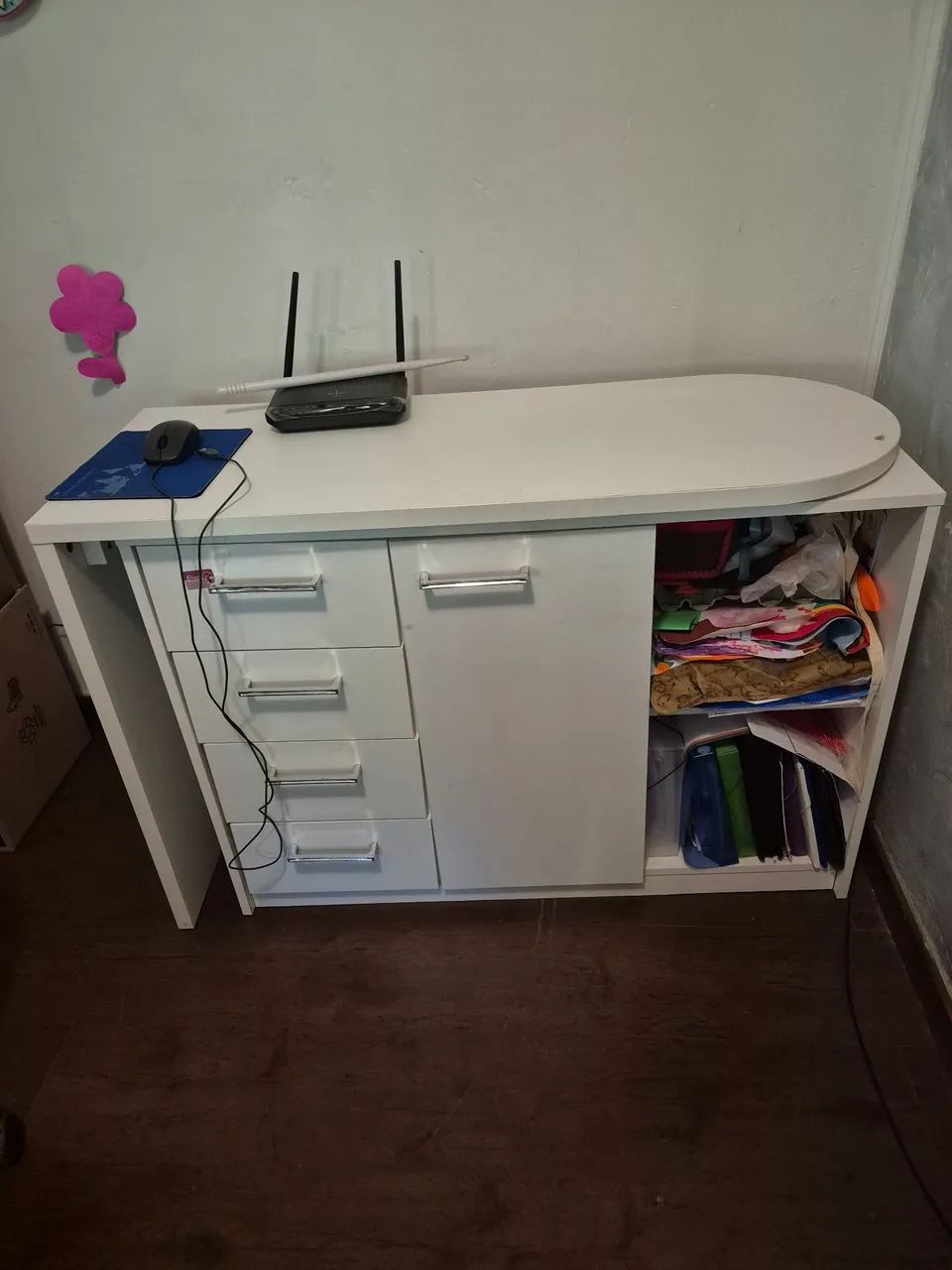Escrivaninha em L giratório  - Foto 4
