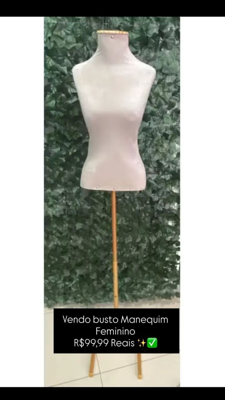 Busto manequim