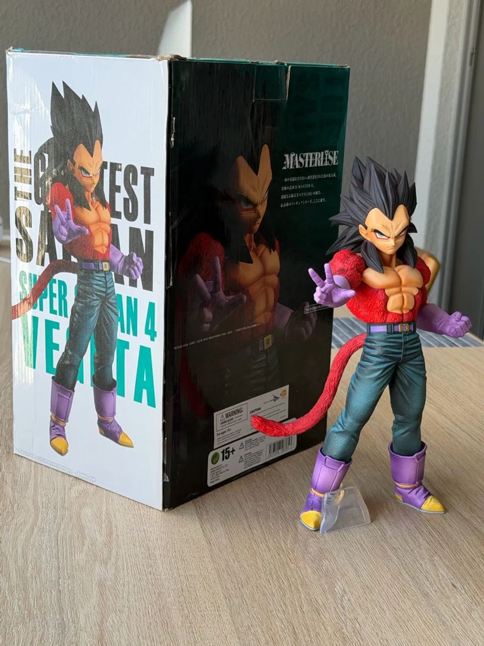 Vegeta SSJ4 Masterlise Ichiban Kuji Dragon Ball - Hobbies e