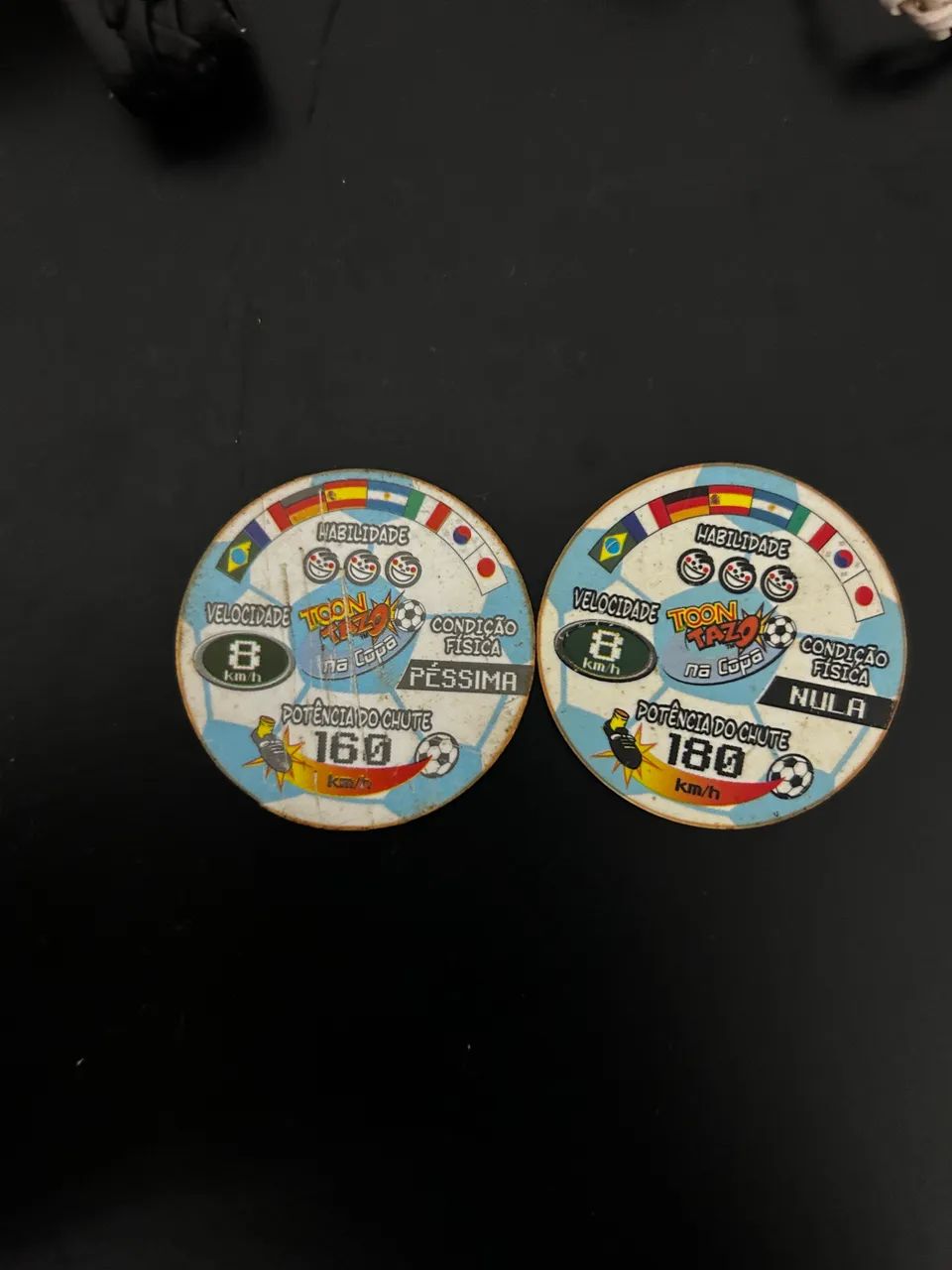  02 Tazos Copa Toon + 04 Cadê Chester Cheetos - Foto 4
