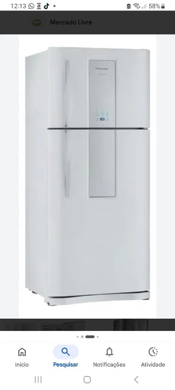 Geladeira eletrolux df80 