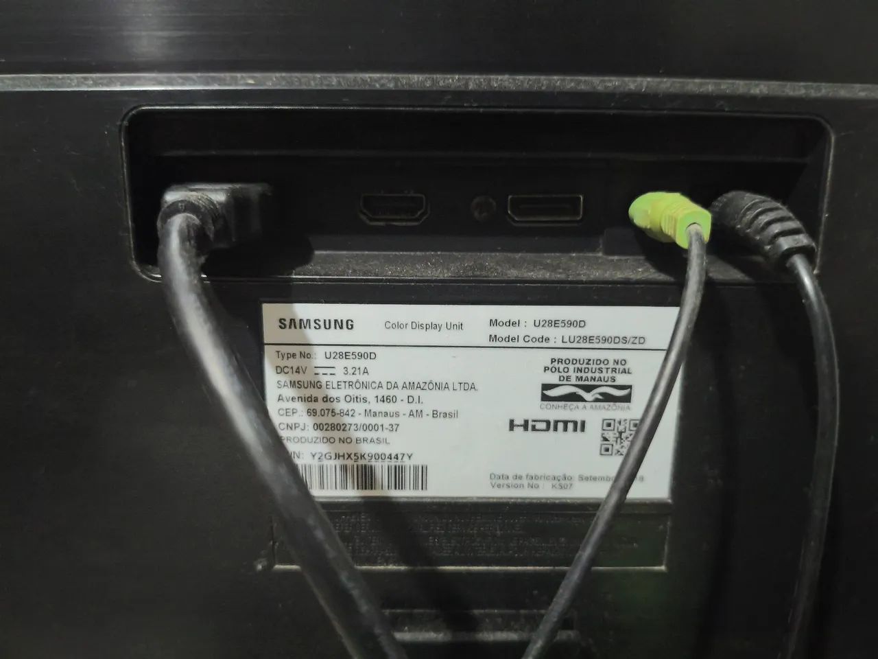 Monitor Samsung U28E590 - 28" 4K UHD - Foto 4