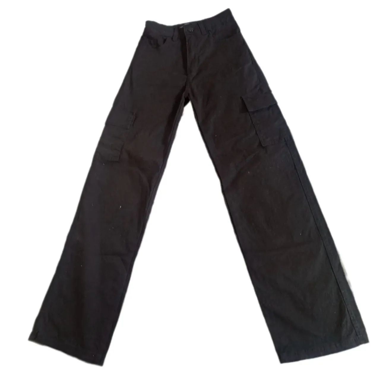 Calça cargo preta 34