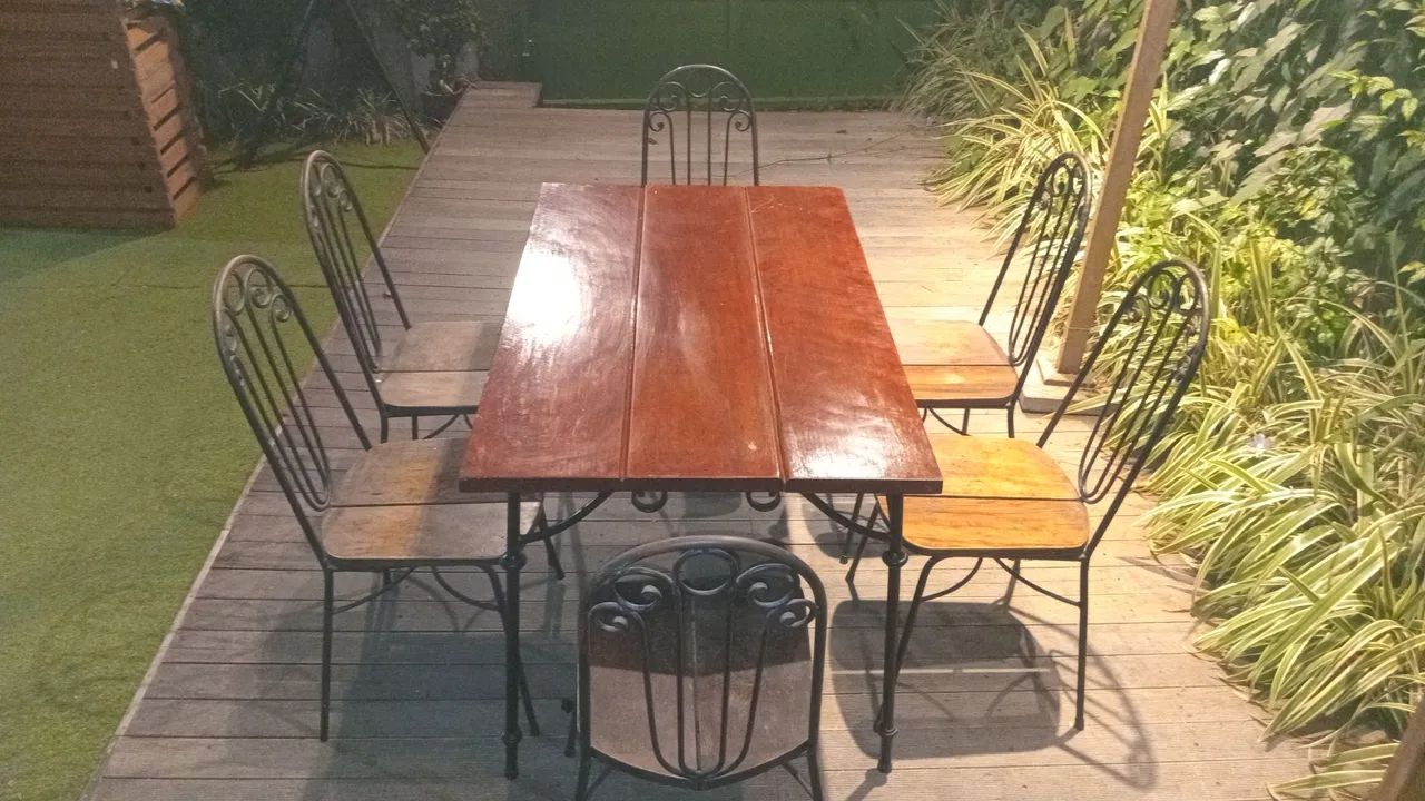 Mesa de jantar rústica  - Foto 2