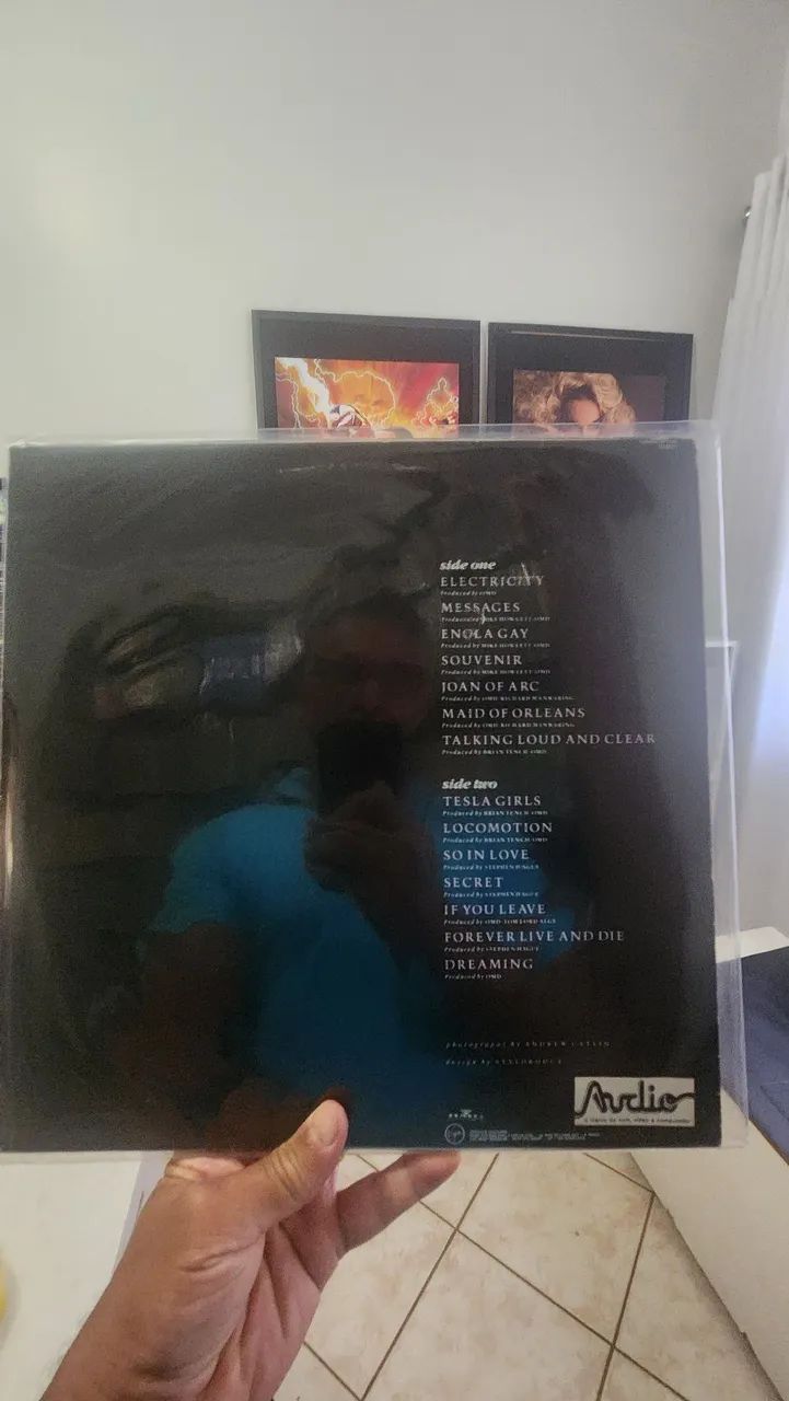 DISCOS VINIL LP POP ROCK OMD VALOR UNITARIO - Foto 3
