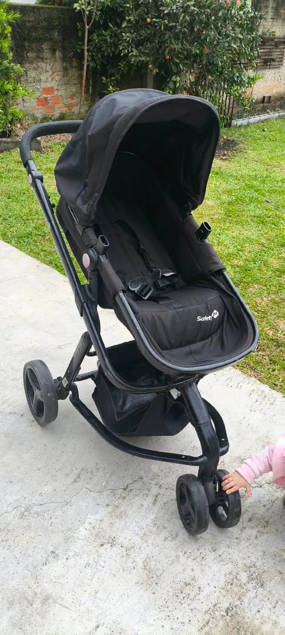 Carrinho de bebe safety 1st preto
