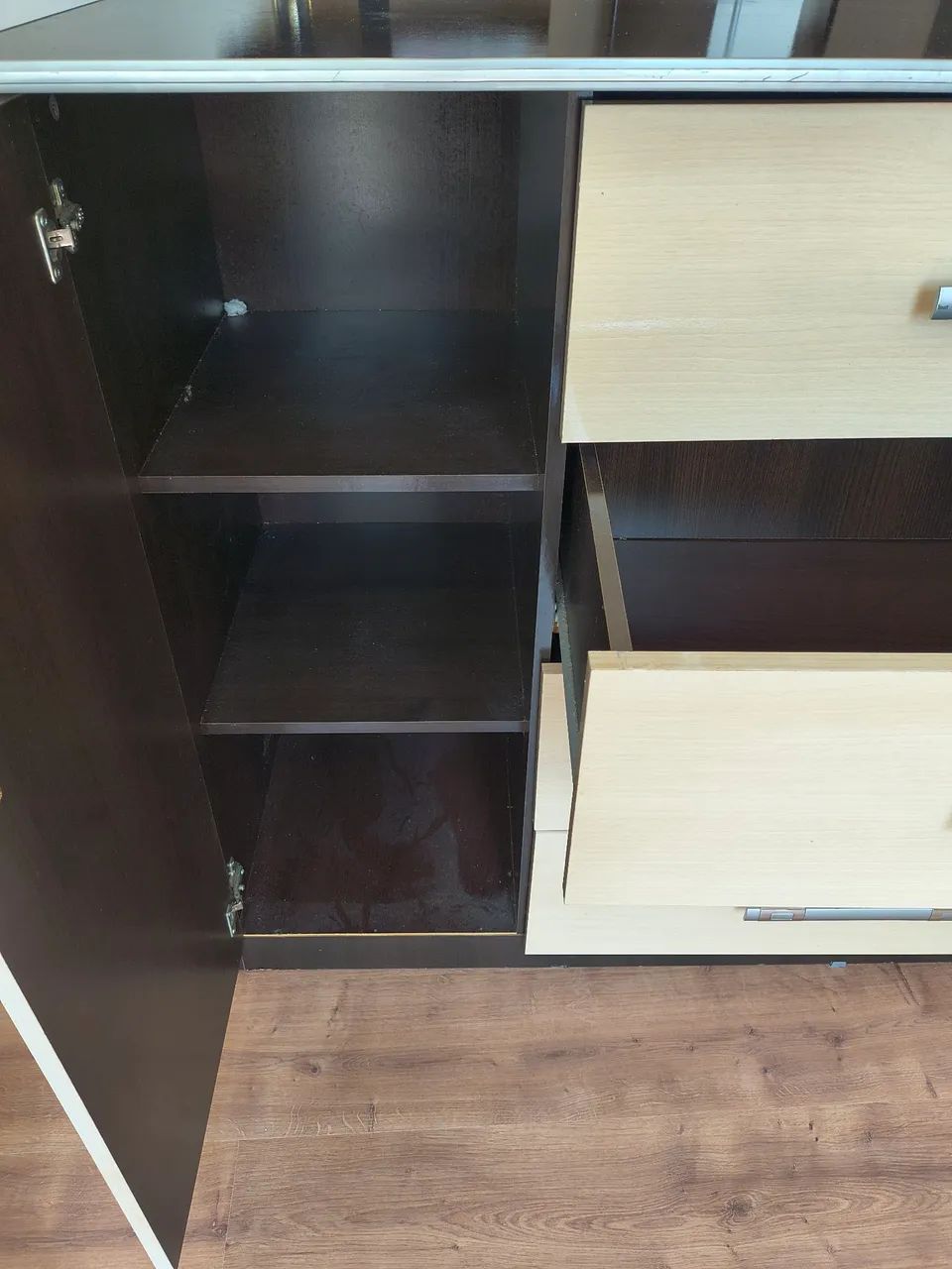 Cômoda com gavetas e sapateira  - Foto 3