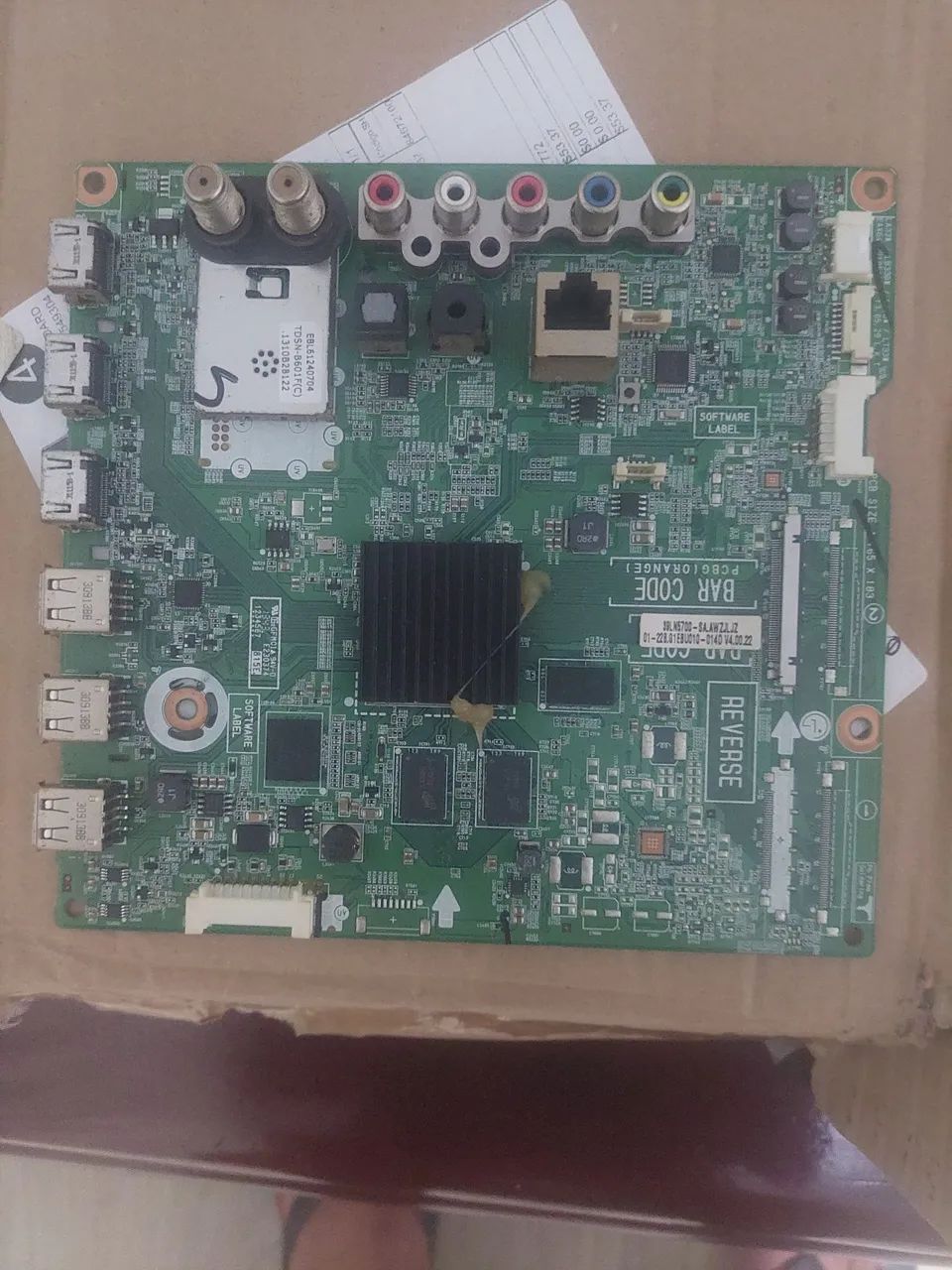 Placa fonte philco 55" + placa fonte tv Lg 39 pol, + placa principal,+ t-cont - Foto 3
