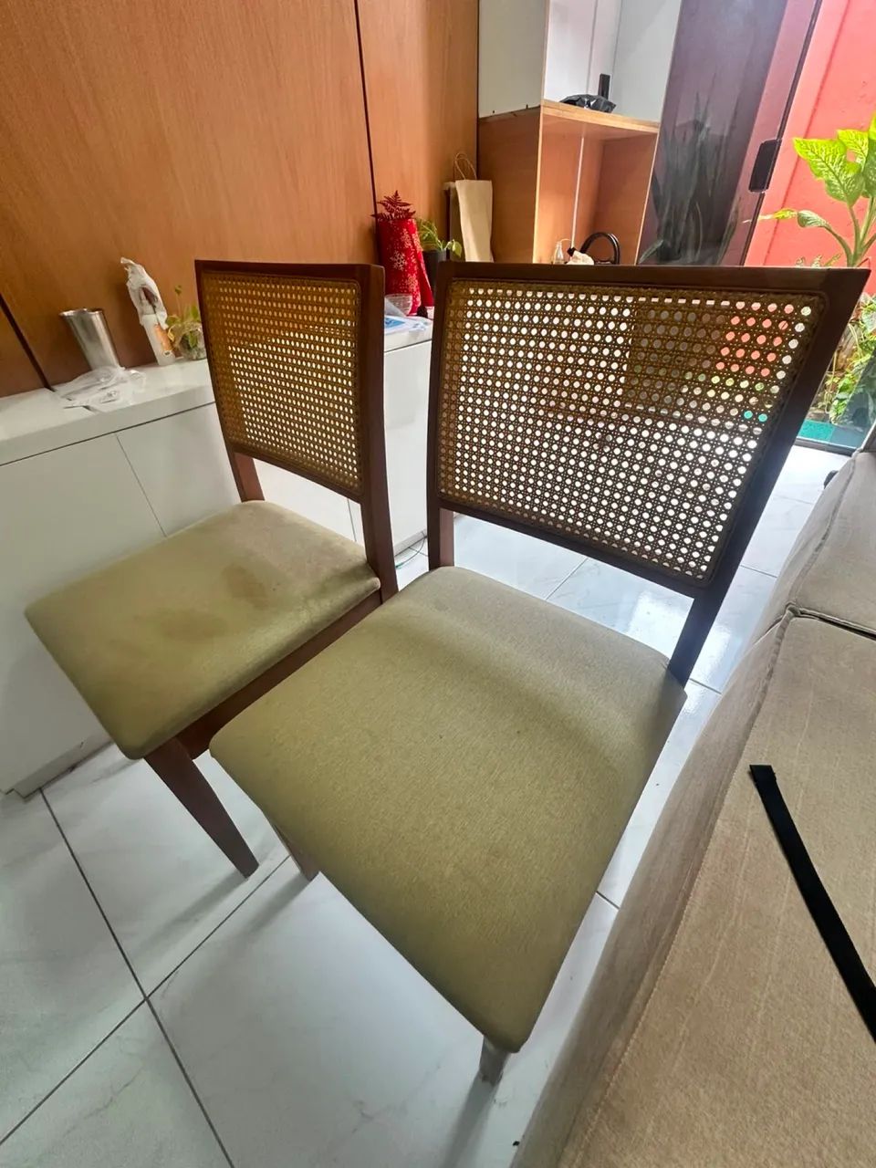 Conjunto de 4 cadeiras 