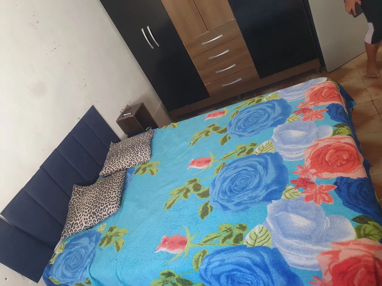 Cama casal com colchão