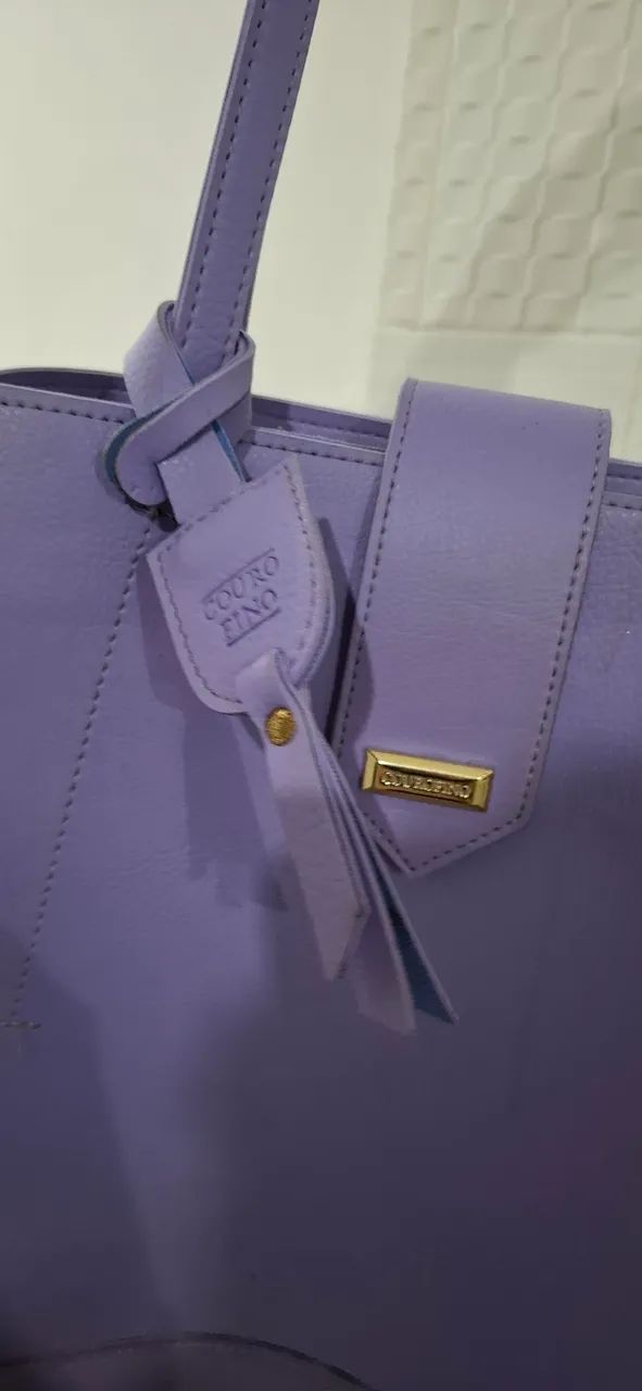 Bolsa Couro fino - Foto 4