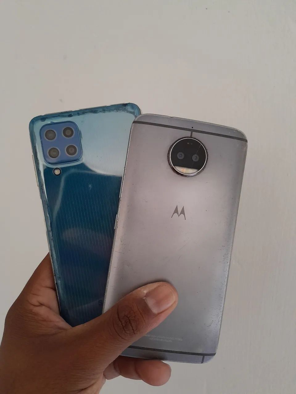Samsung M32 e MotoG5plus