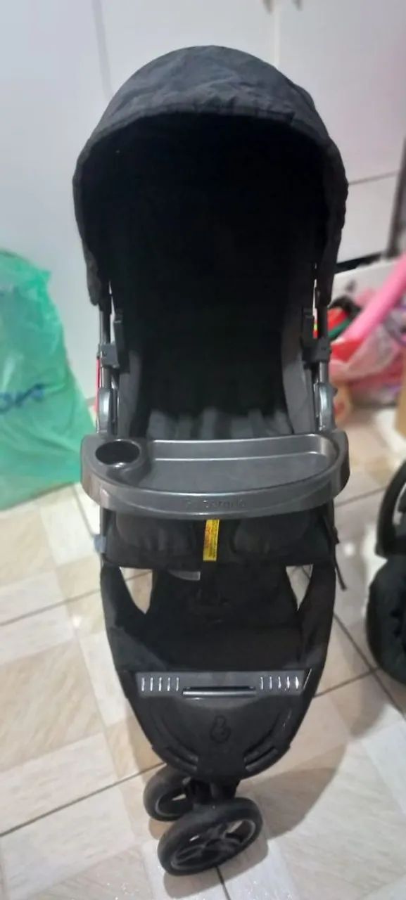 Carrinho de bebê com bebê conforto da Galzerano  - Foto 3