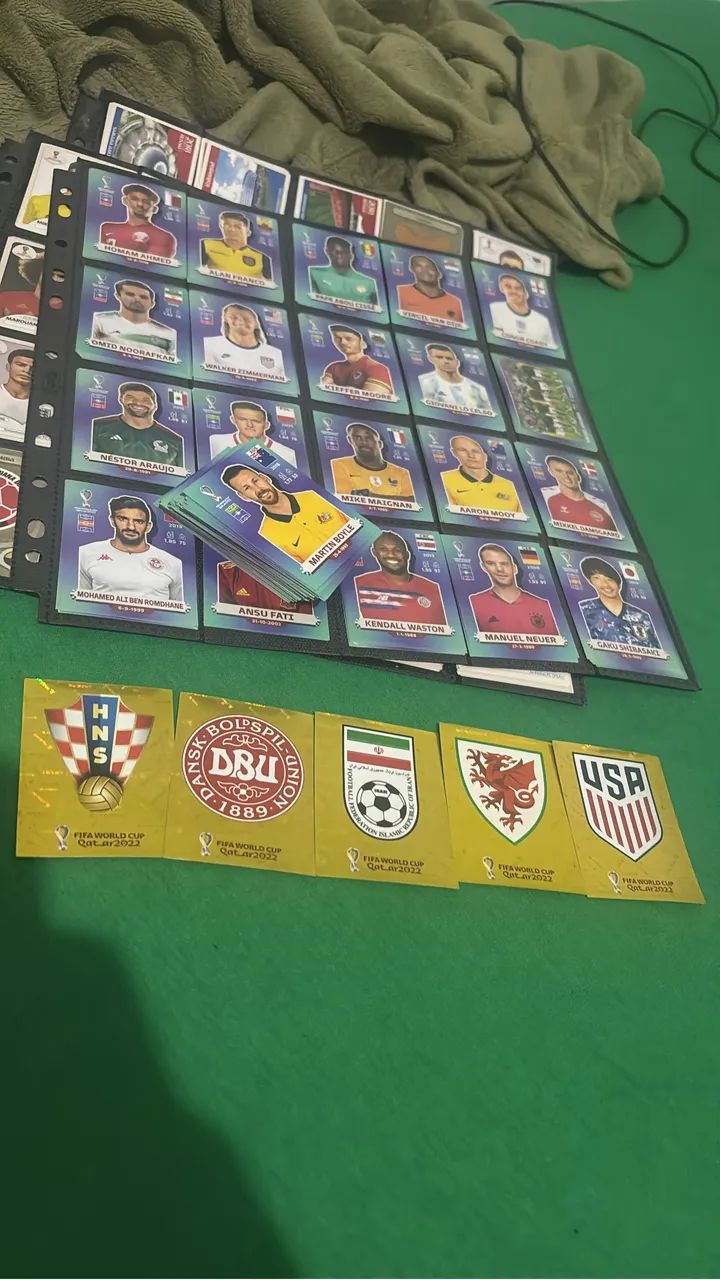 Figurinhas copa 2022