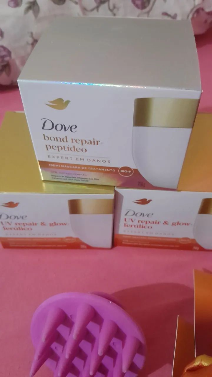 Máscara para cabelos dove