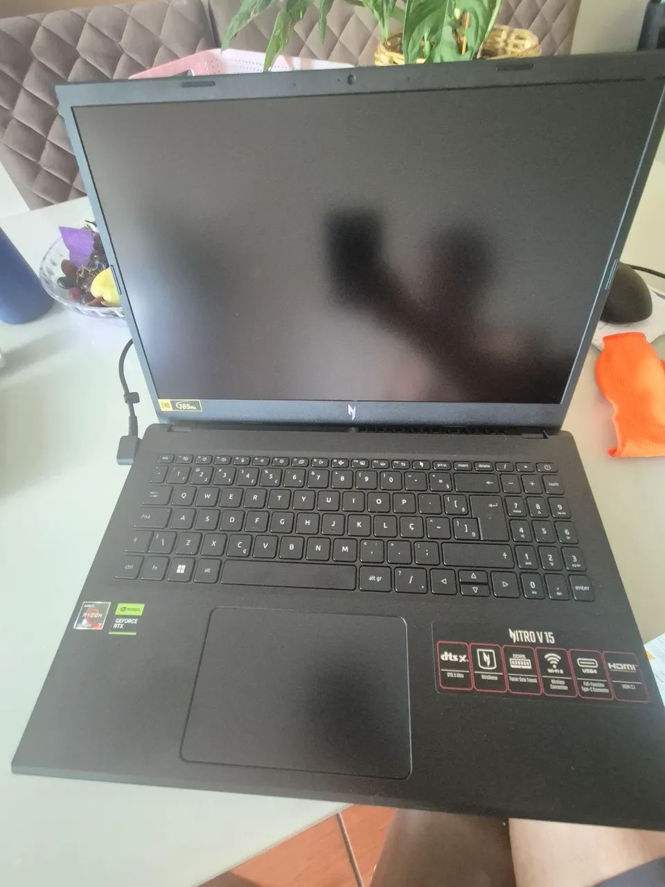 Notebook Acer Nitro v15 Ryzen 7 7735hs Rtx4050