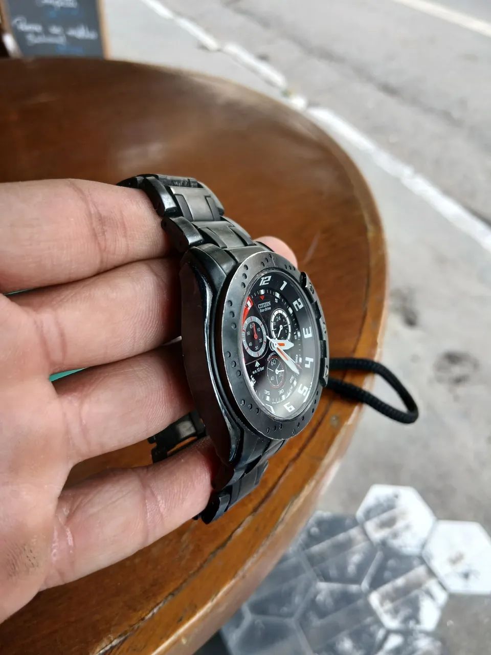 RELOGIO CITIZEN AT0729-51E ECO-DRIVE SAPPHIRE - Foto 3
