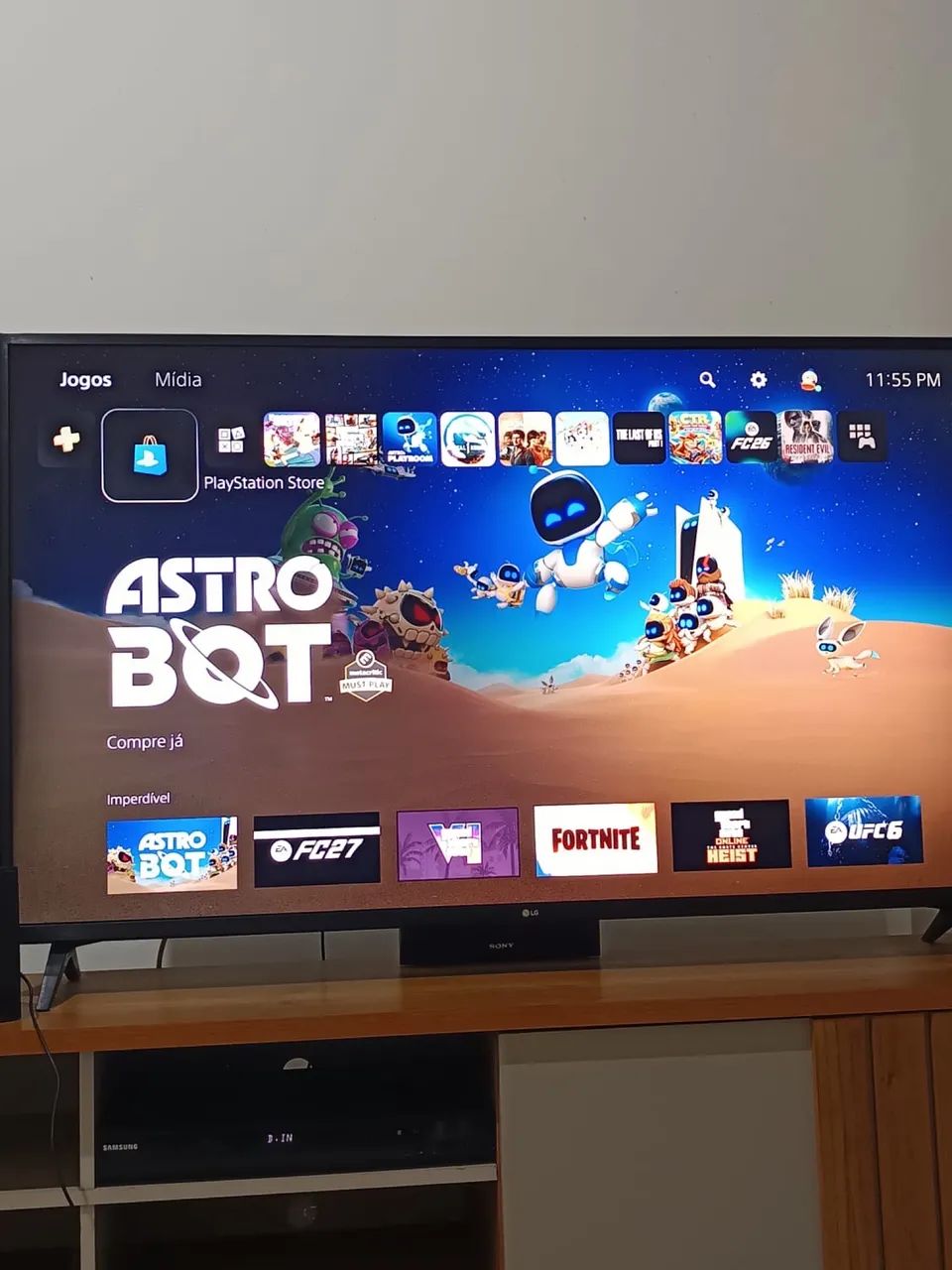LG tv 4k 55( preciso vender urgente )