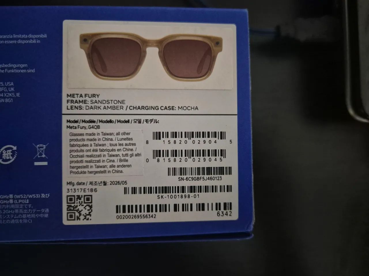 Óculos Meta Fury G4QB Modelo Exclusivo  - Foto 5