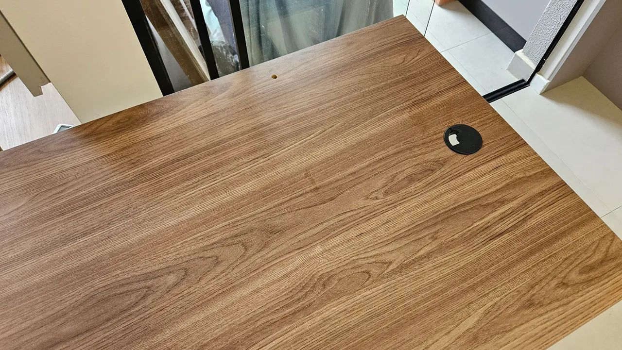Mesa de Escritório 150cm Kappesberg Carvalho - Foto 2