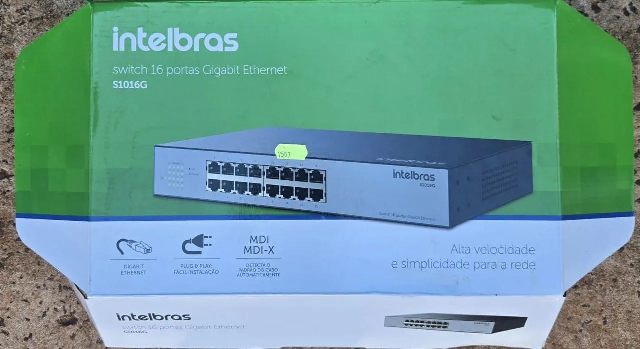 SWITCH 16 PORTAS GIGABIT ETHERNET S1016G