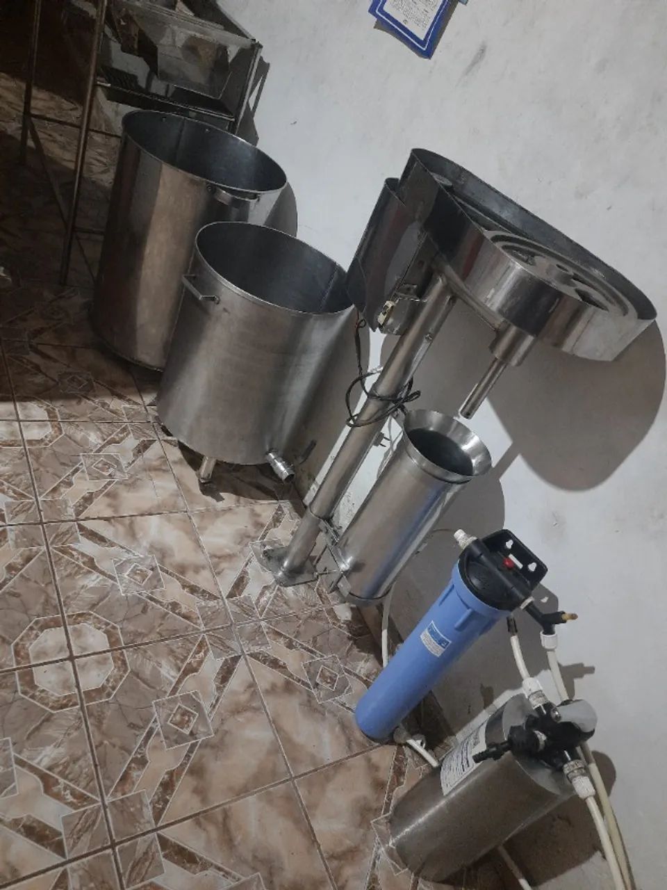 Maquinário para loja de açaí 