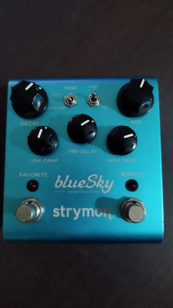 Strymon blueSky 初期型 V1 Strymon BlueSky V1 (Reverb) com fonte - Instrumentos musicais