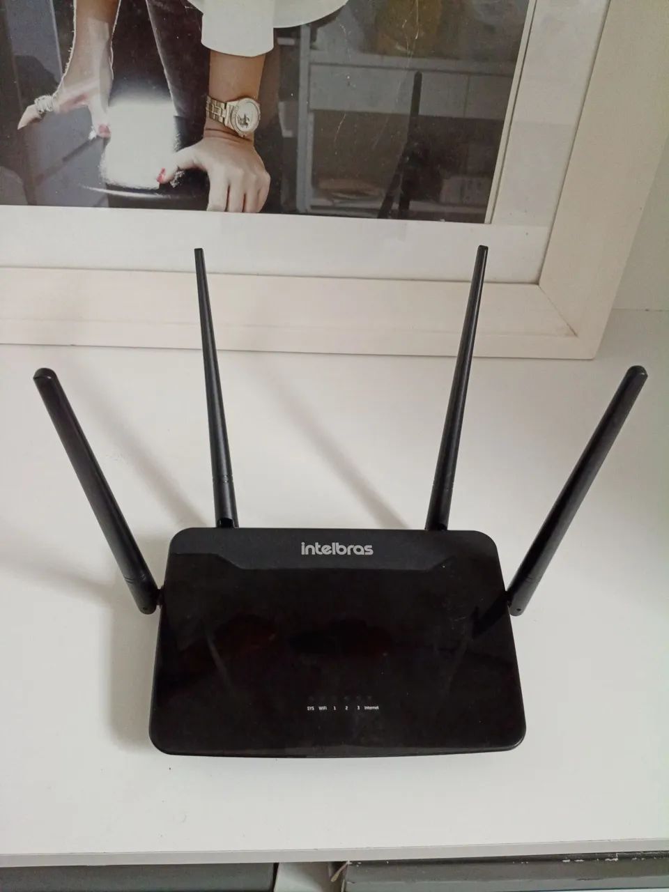 Roteador Intelbras RF 1200 ( usado Conservado) funcionando perfeitamente  - Foto 2