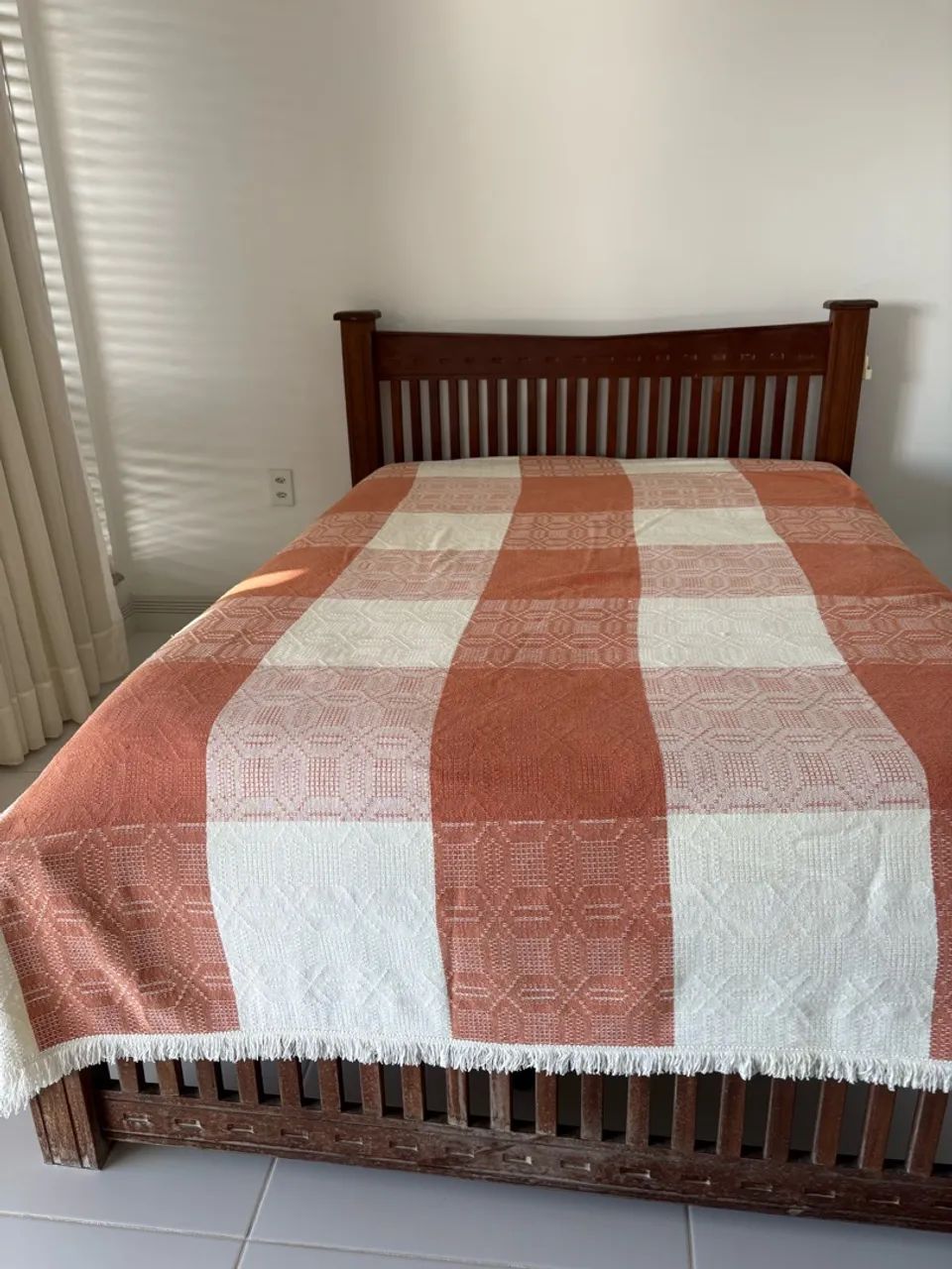 Cama de casal de massaranduba - Foto 3