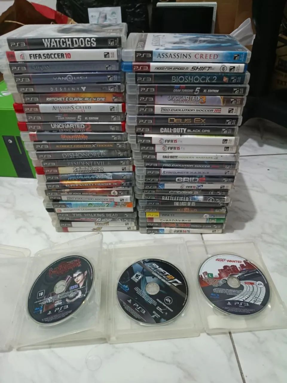 Lote com 50 jogos de PS3 - Foto 2