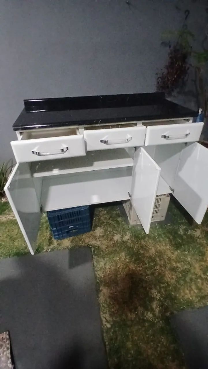 Balcão  aço branco  - Foto 2