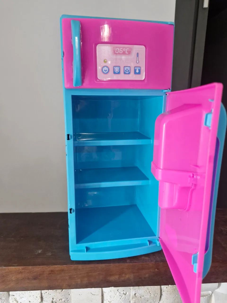 Geladeira Mini Chef Barbie - Foto 3