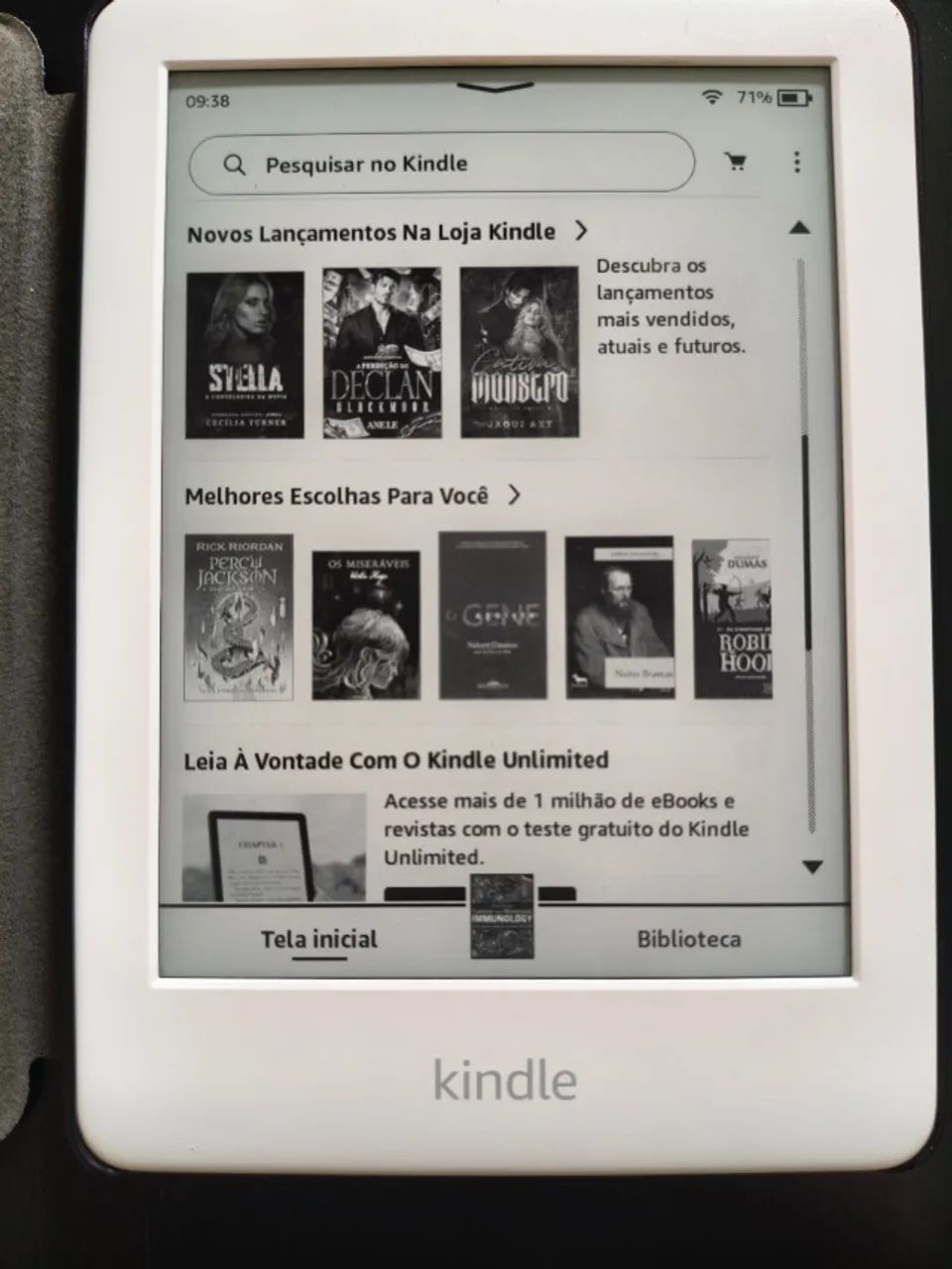 [Frete Grátis] Kindle 10ª Geração + Capa Protetora - Foto 2