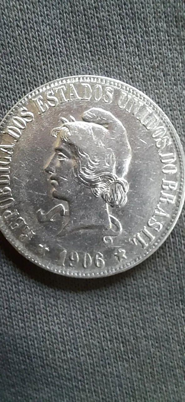 Moeda de 2.000 réis,"0"aberto - Foto 4