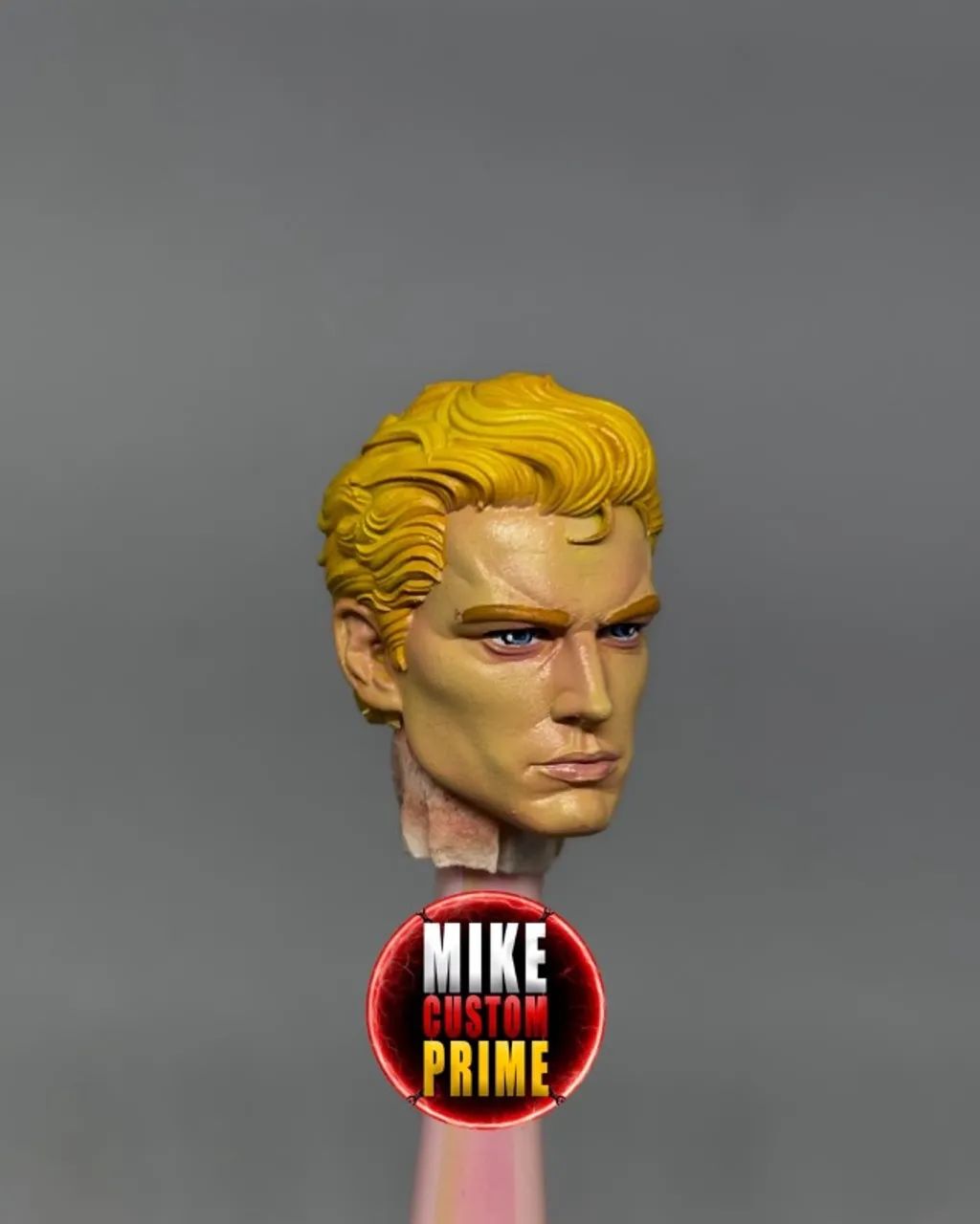 head custom snake eyes padrão 1/12 compatível  GIJOE E MARVEL LEGENDS - Foto 2