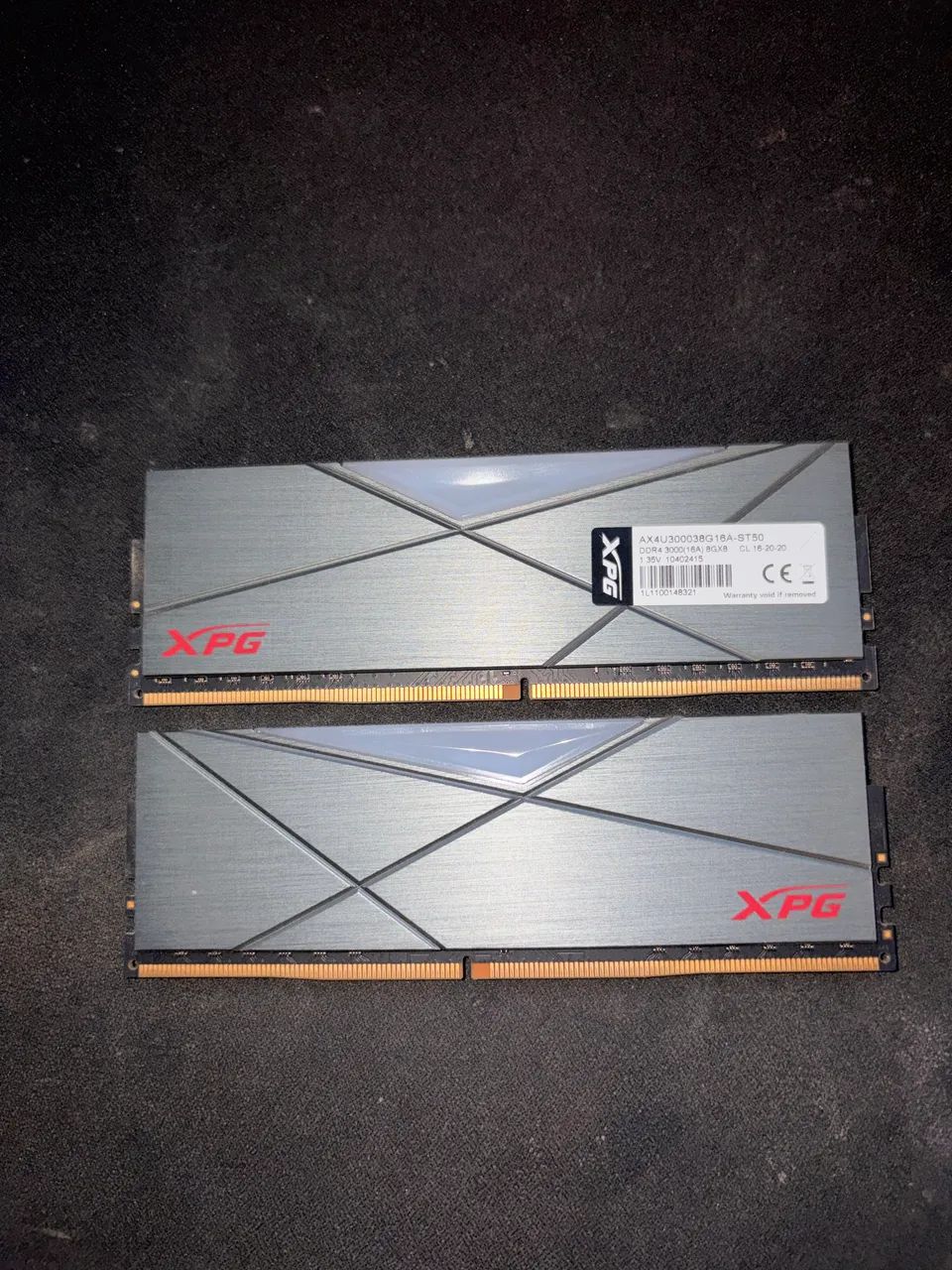 Memórias Ram XPG D50 8x2
