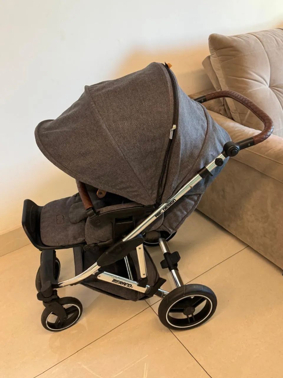 Carrinho de Bebê ABC Design Merano 4 + Bebê Conforto
