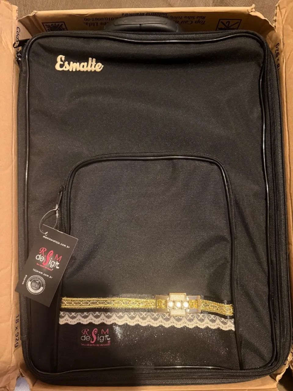 Mochila Manicure para esmaltes e materiais