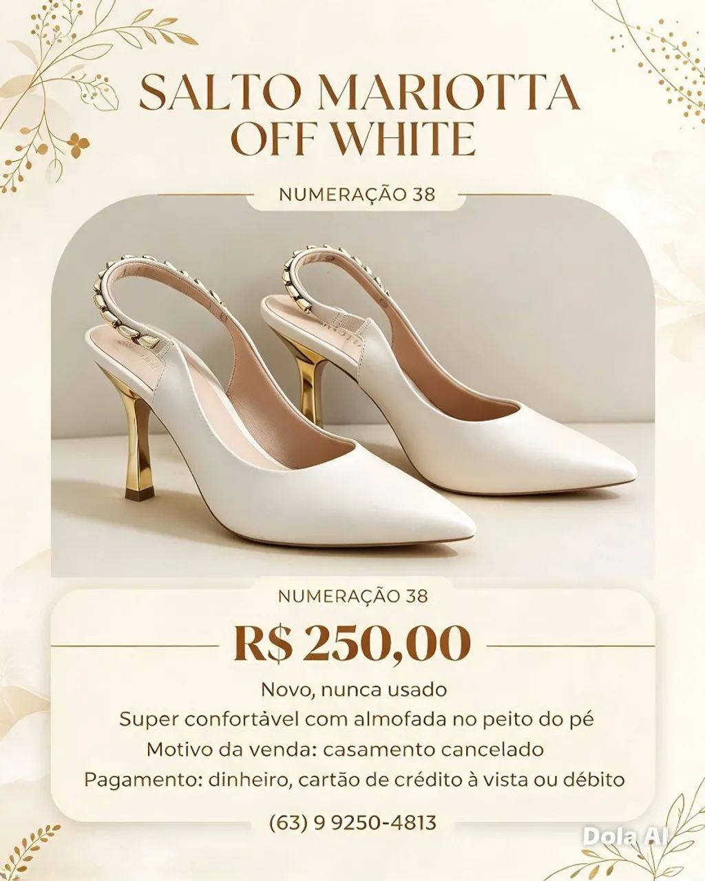 SALTO MARIOTTA ? COR OFF WHITE